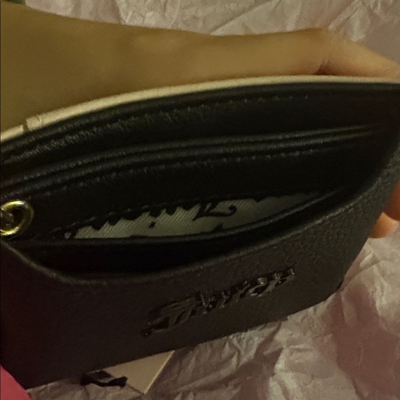 Juicy Couture Bifold Wallet / Pull Out Card Case - Licorice NWT - Picture 3 of 8